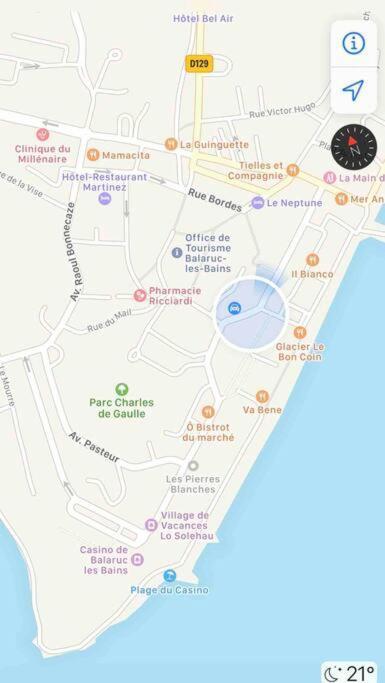 Joli Appart/Vue Etang/Clim /Wifi Баларук-ле-Бен Экстерьер фото